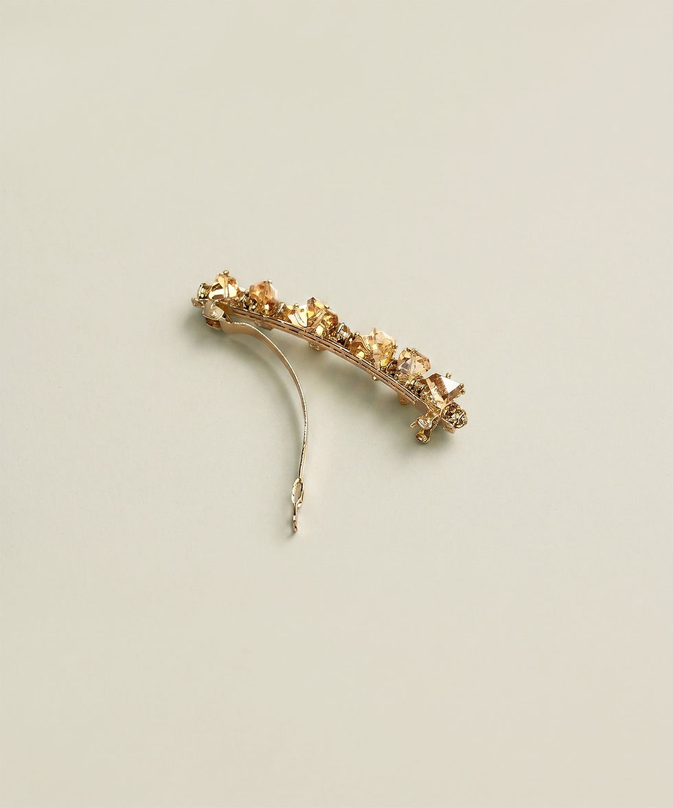 サムネイル： ビジュー ヘアクリップ