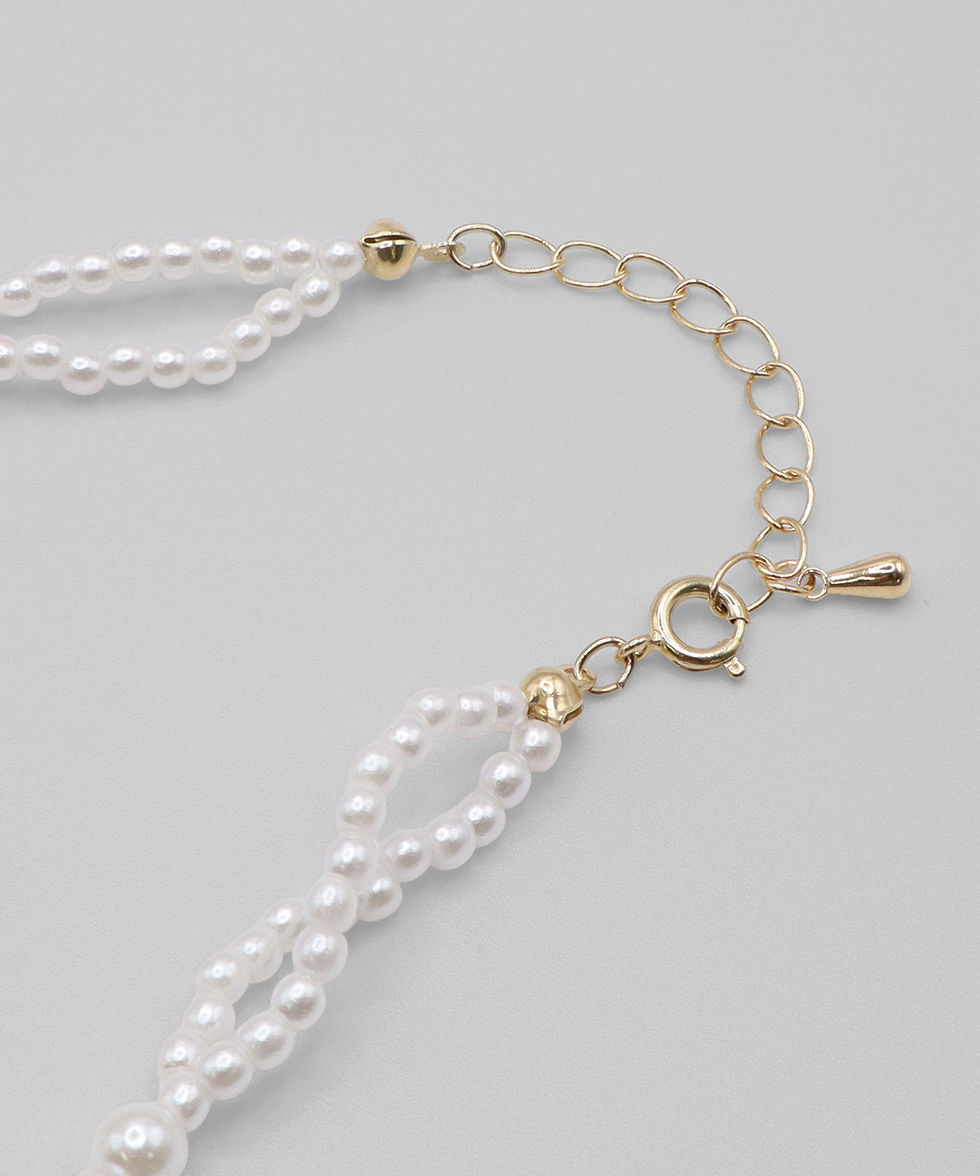 サムネイル： パール  2連 ネックレス