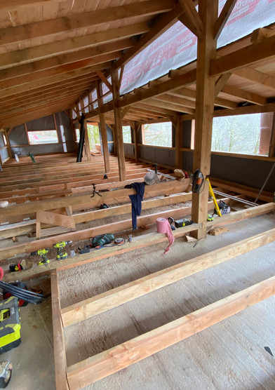 Madera de Douglas y marco/estructura.