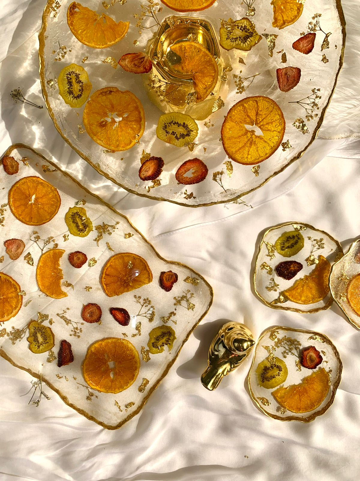 Dried Fruit Resin Set