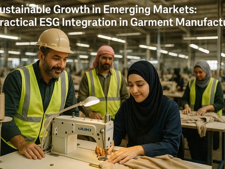 Practical ESG Integration in Garment Manufacturing