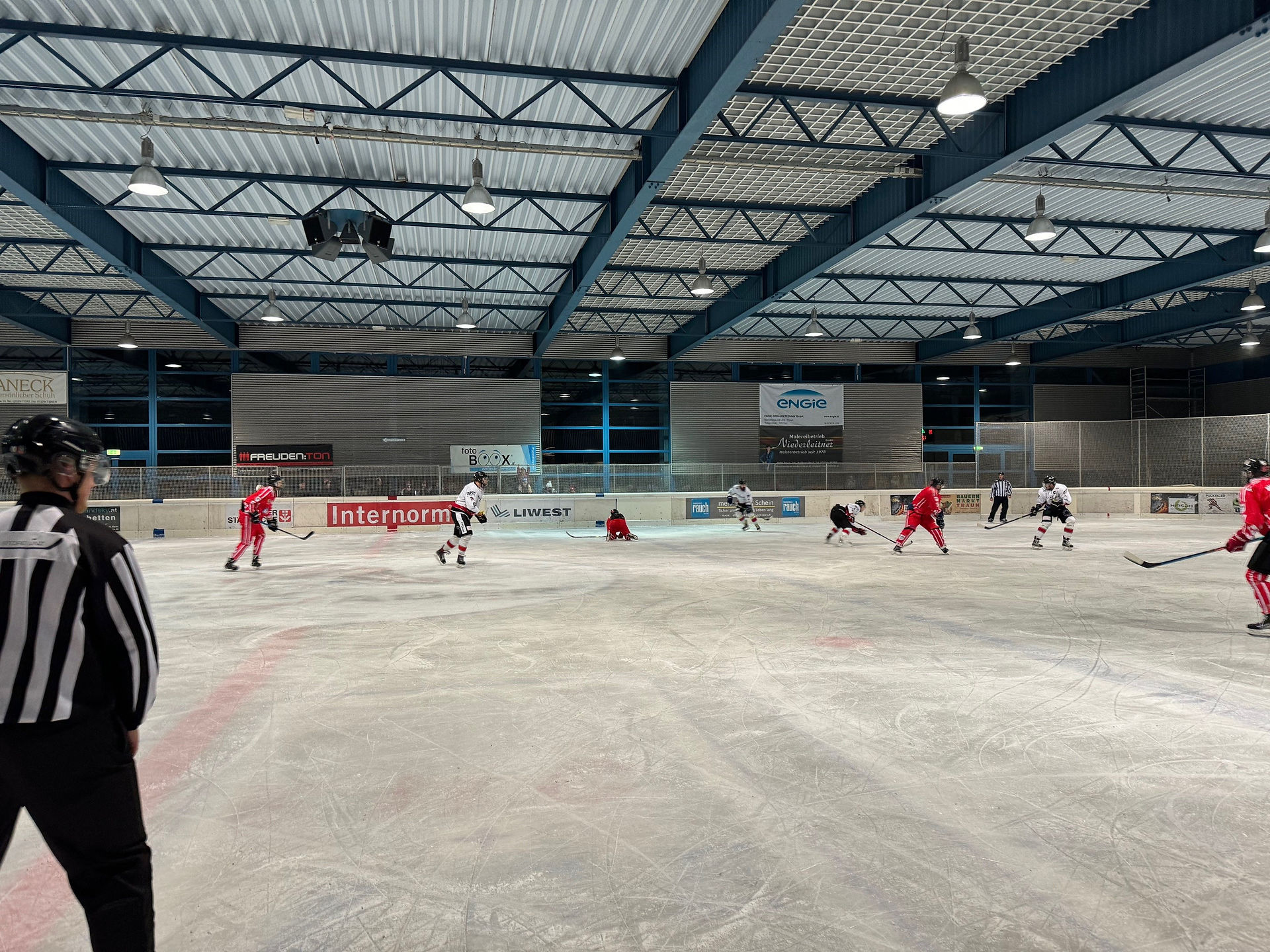 Puckjäger Traun gegen EHC Fire on Ice Wels