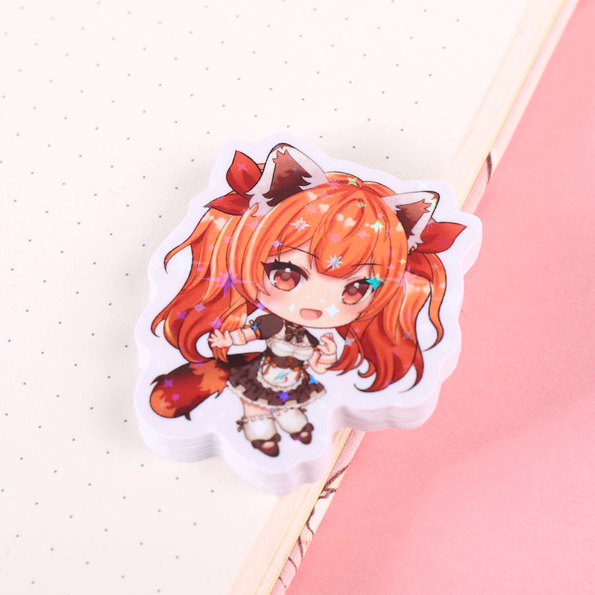 Admiral Trina Red Panda Sticker