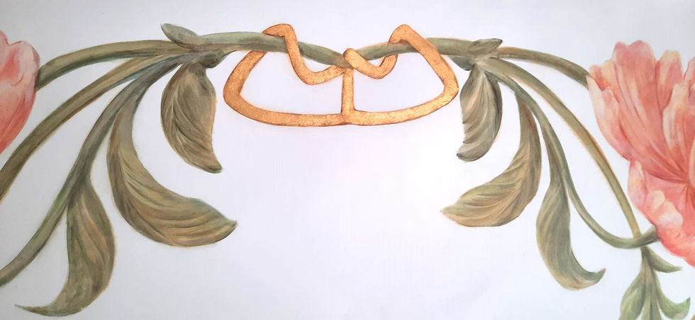 tête de lit feuille de cuivre