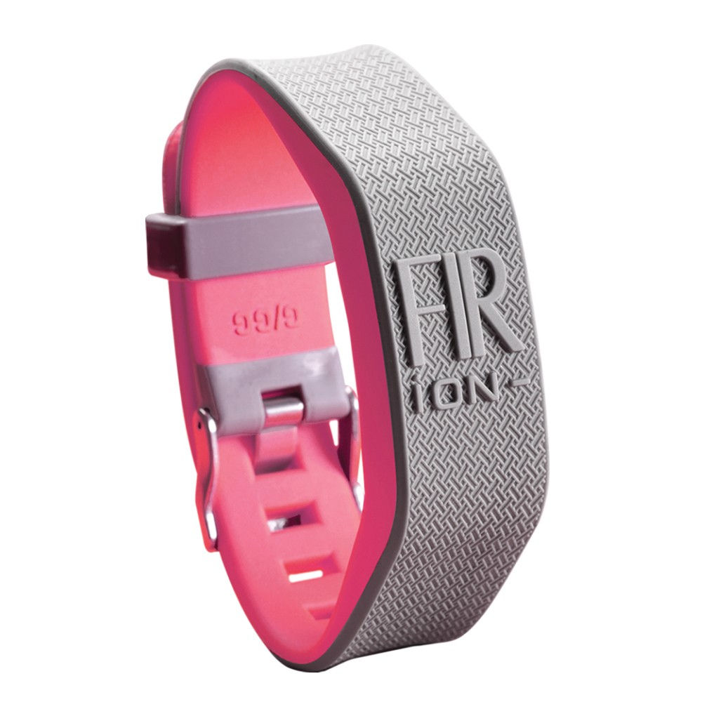 Bracelete Fir Ion - Cinza/Rosa