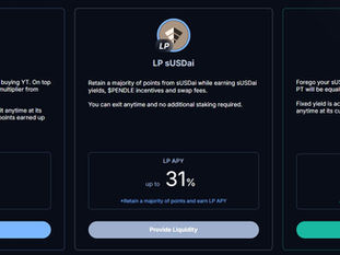 🧭 Yield Hunter Series: Pendle’s sUSDAI LP — Where Yield Meets Points Farming