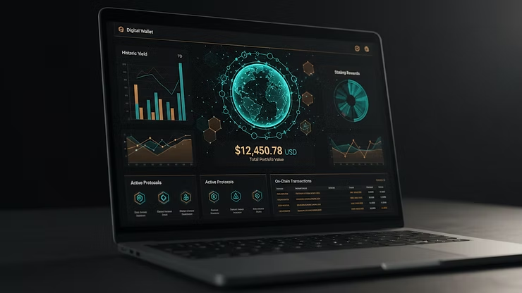 Web3 wallet interface
