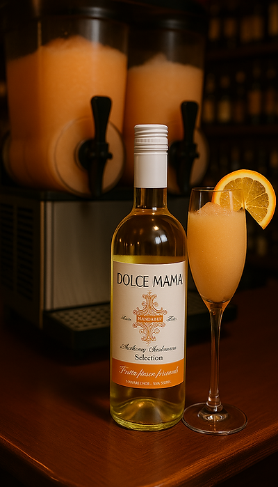 Dolce Mama slushie's perfect for a hot summer afternoon