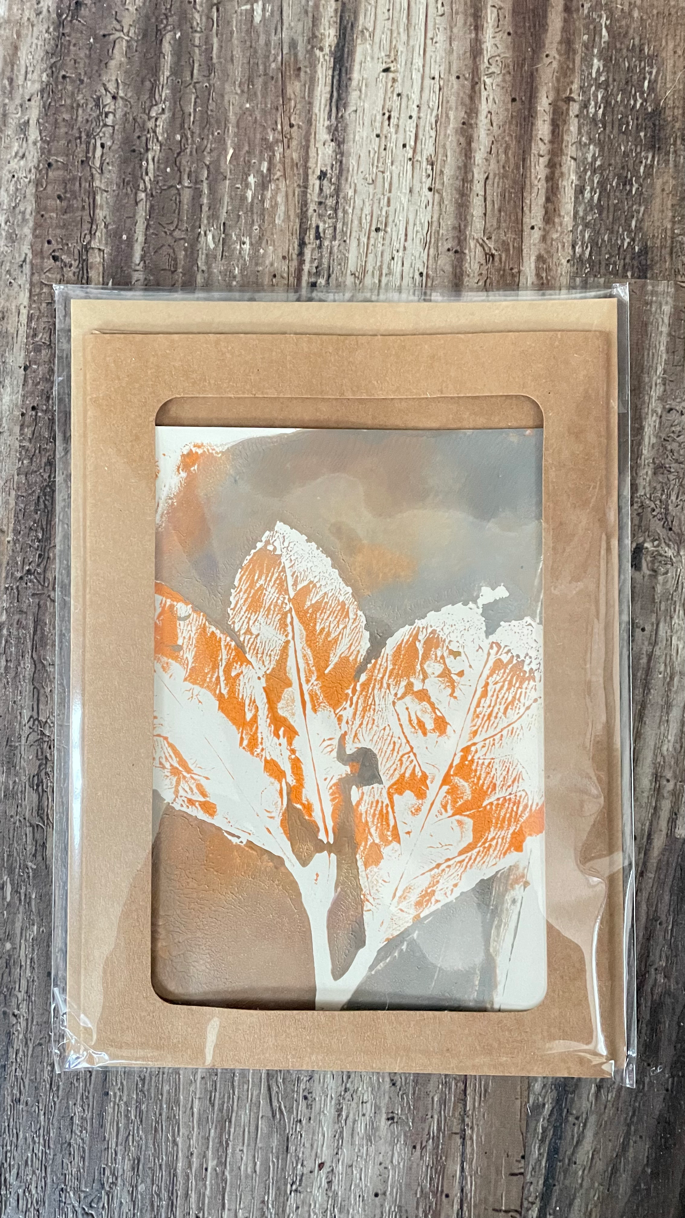 Leaf Rolled Transfer Print