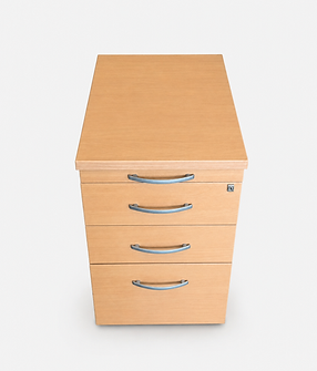 Caissons de bureau de seconde vie en Bretagne pour entreprises. Mobilier professionnel durable et économique.