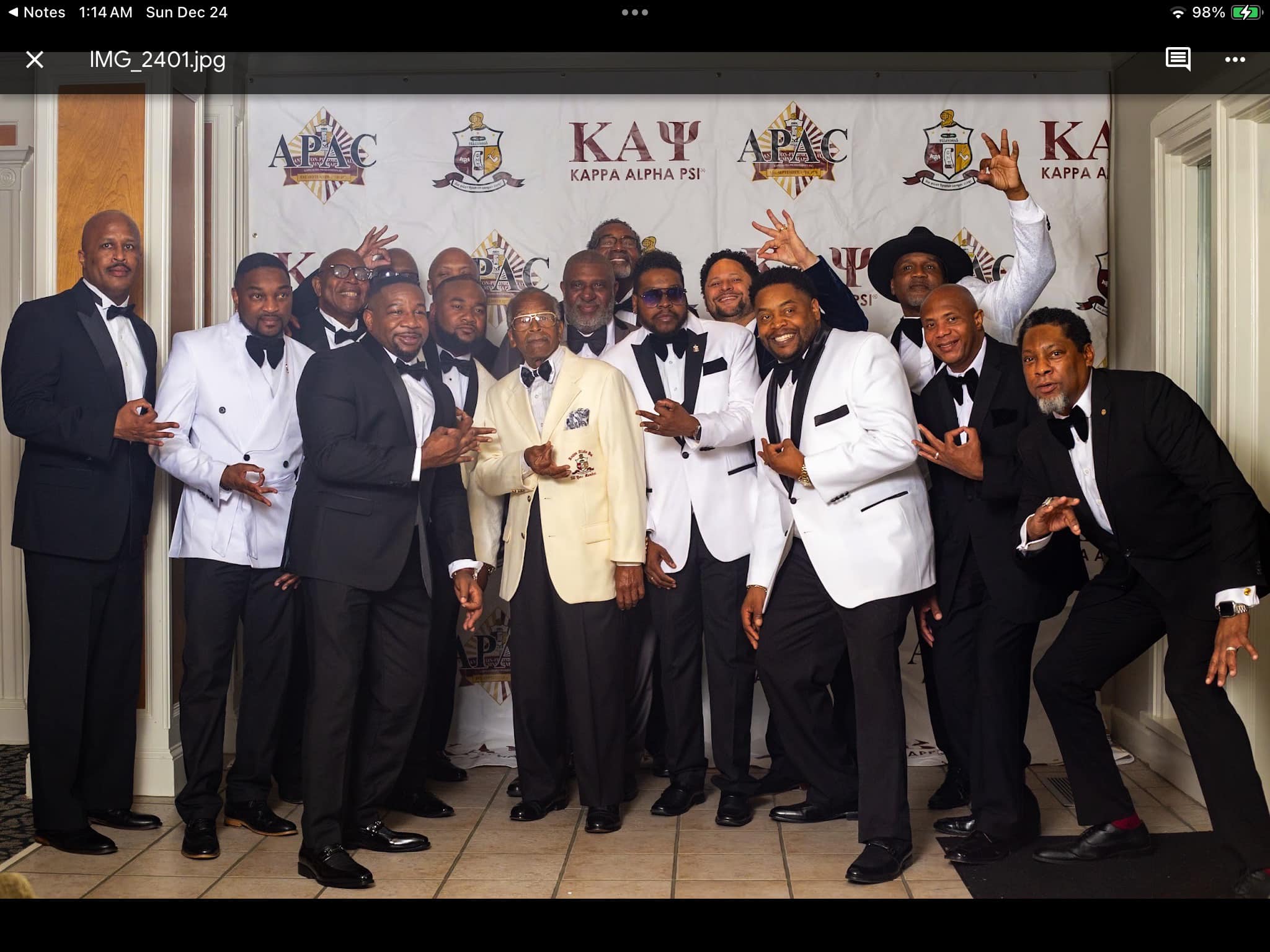 Anniston-Piedmont Alumni Chapter formal gathering