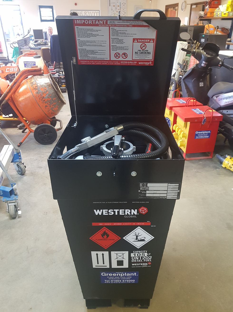 120L Diesel Mate Bowser Greenplant