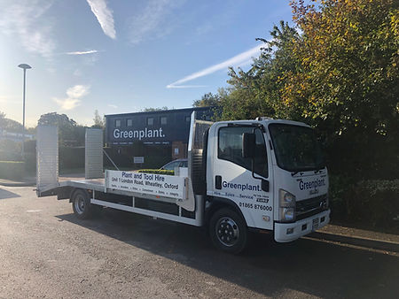 plant delivery lorry