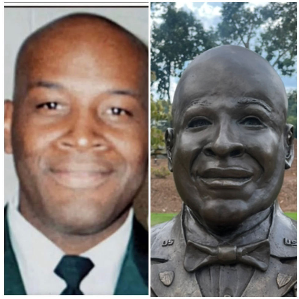 A Few Coins at His Bronze Bust. A Powerful Message. 25 Years After 9/11, Dwayne Is Still Being Remembered