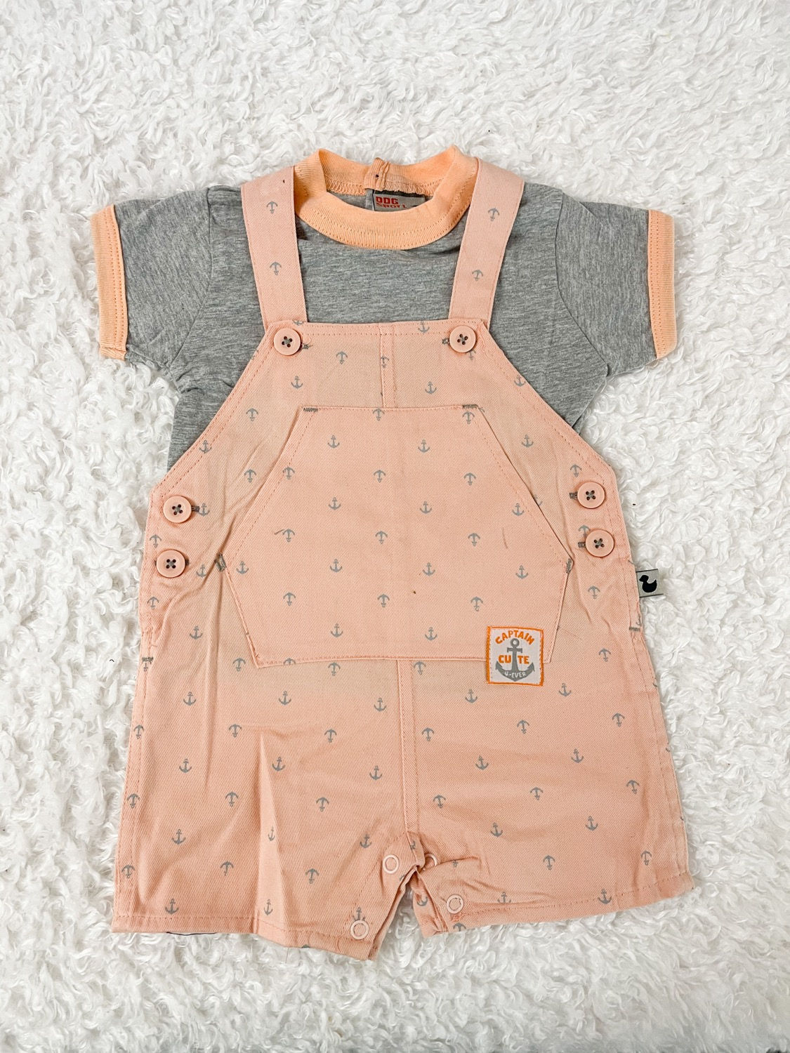 Little Anchor Shorts 2 Piece Set