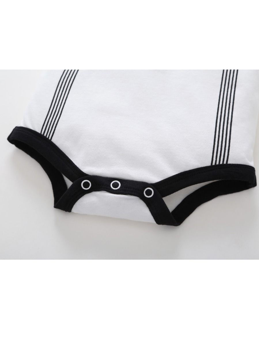 Thumbnail: Let's Go Out Baby Tie Print Bodysuit