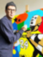 Thumbnail: KOBE - Original painting - 30"x40"