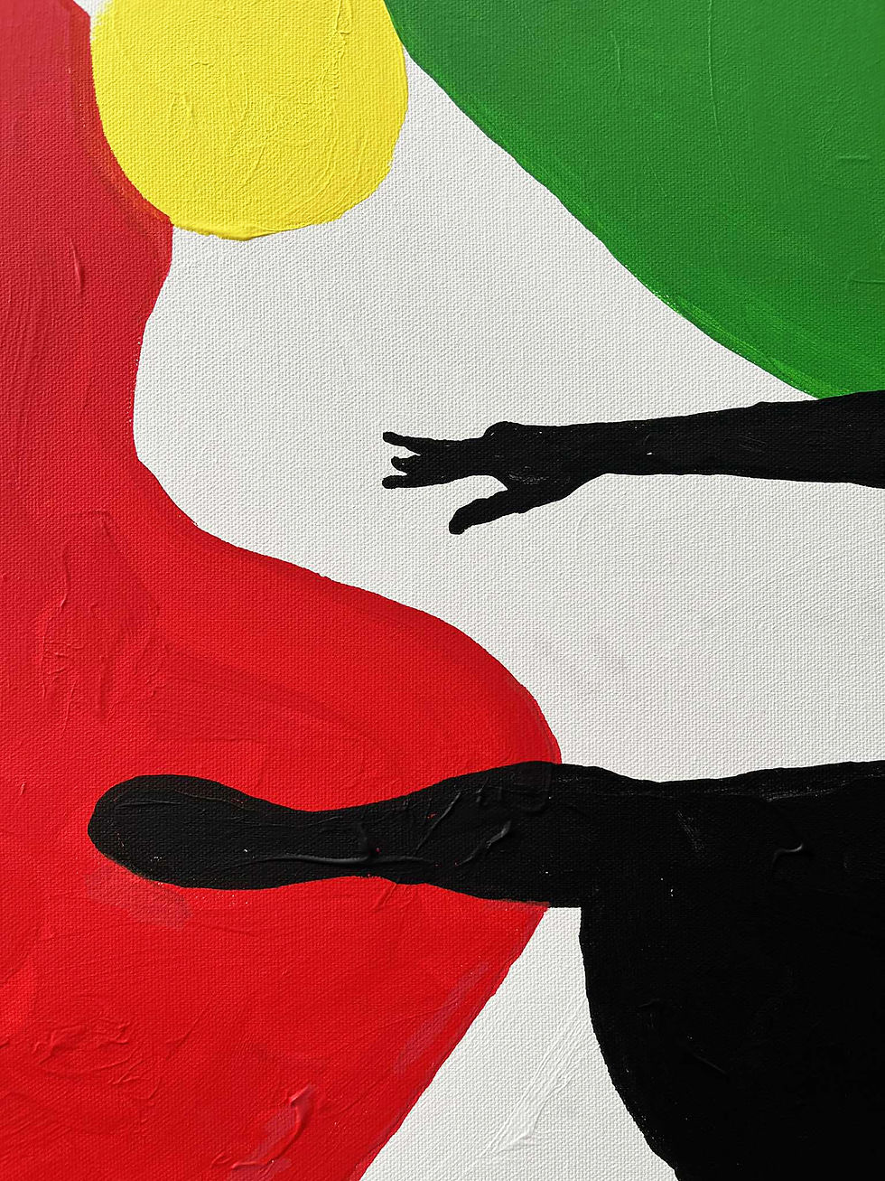 Thumbnail: DANCER - Original painting - 30"x30"