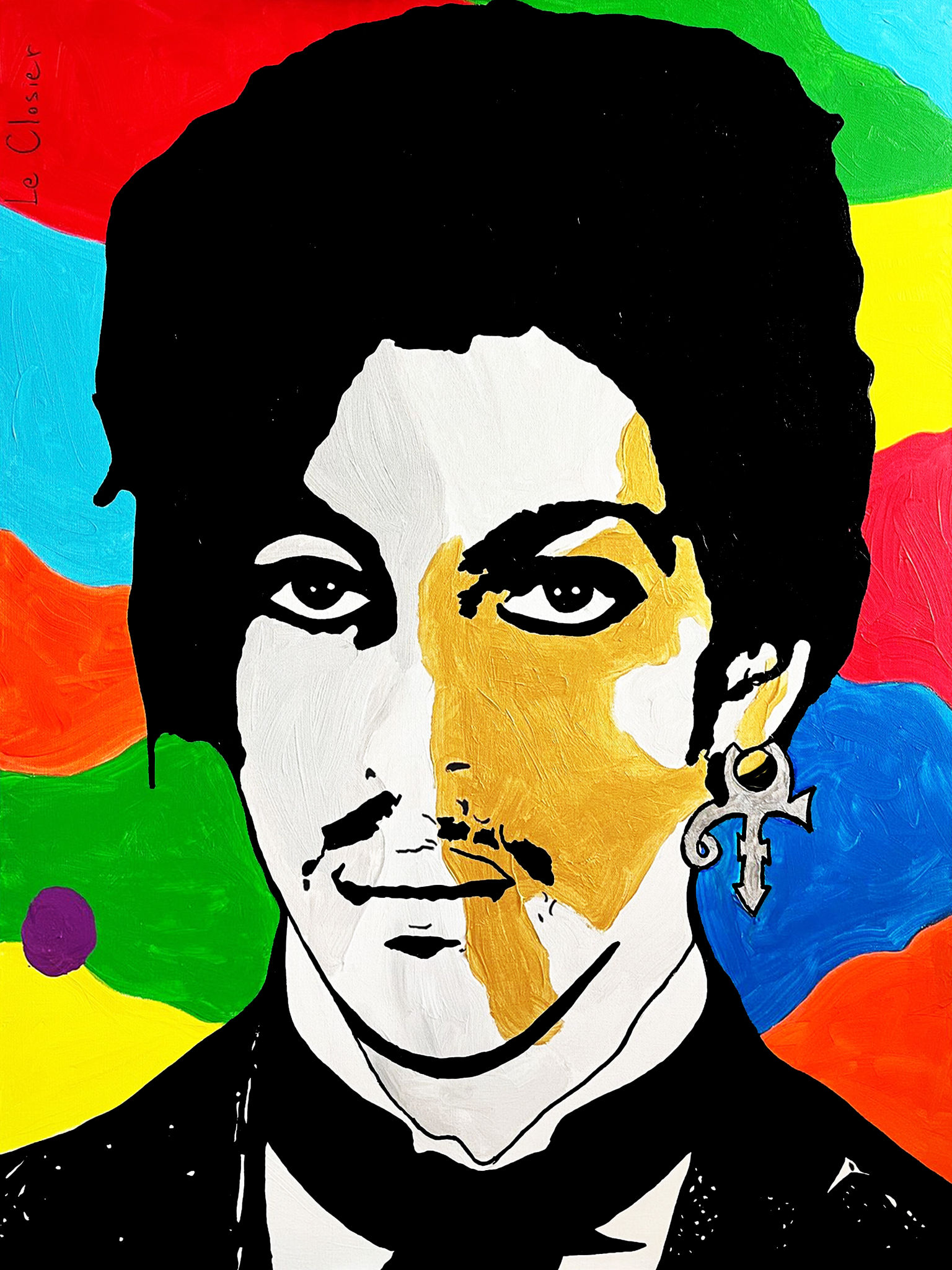 PRINCE - Original painting - 30"x40"