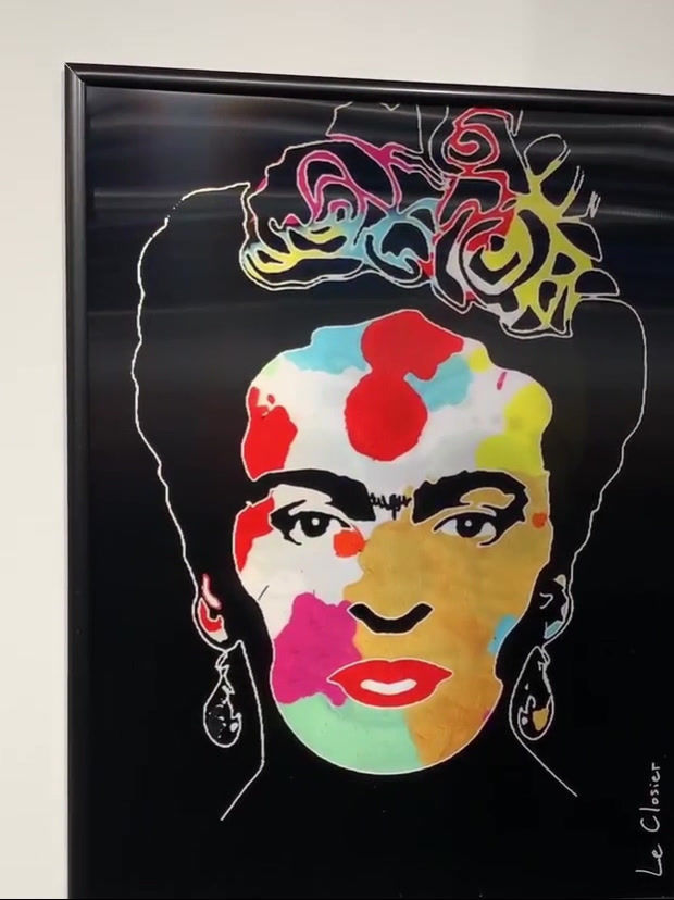 Thumbnail: FRIDA KAHLO - Lenticular Art - 30"x40"