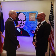 le closier, chief justice stephen breyer, french embassy, washington