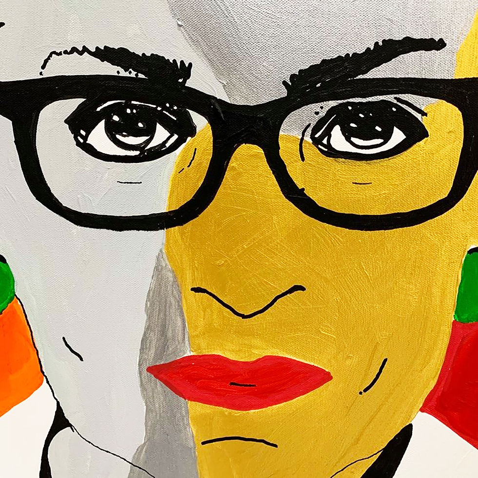 Thumbnail: RBG - Original painting - 30"x30"