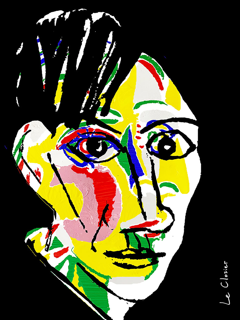 Thumbnail: PICASSO/DORA MAAR - Lenticular Art - 30"x40"