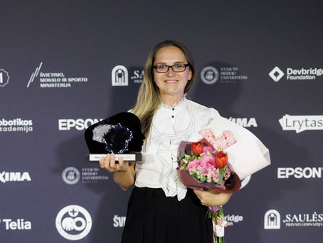 „Lietuvos mokytojas 2026“: Gintarės Ulevičiūtės įvertinimas – visos mūsų bendruomenės pergalė