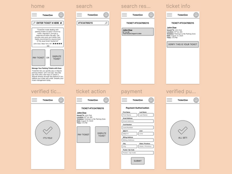 Low Fidelity Prototype