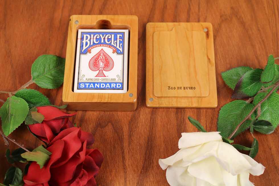 Thumbnail: Playing Card Box | Depth Optical Art