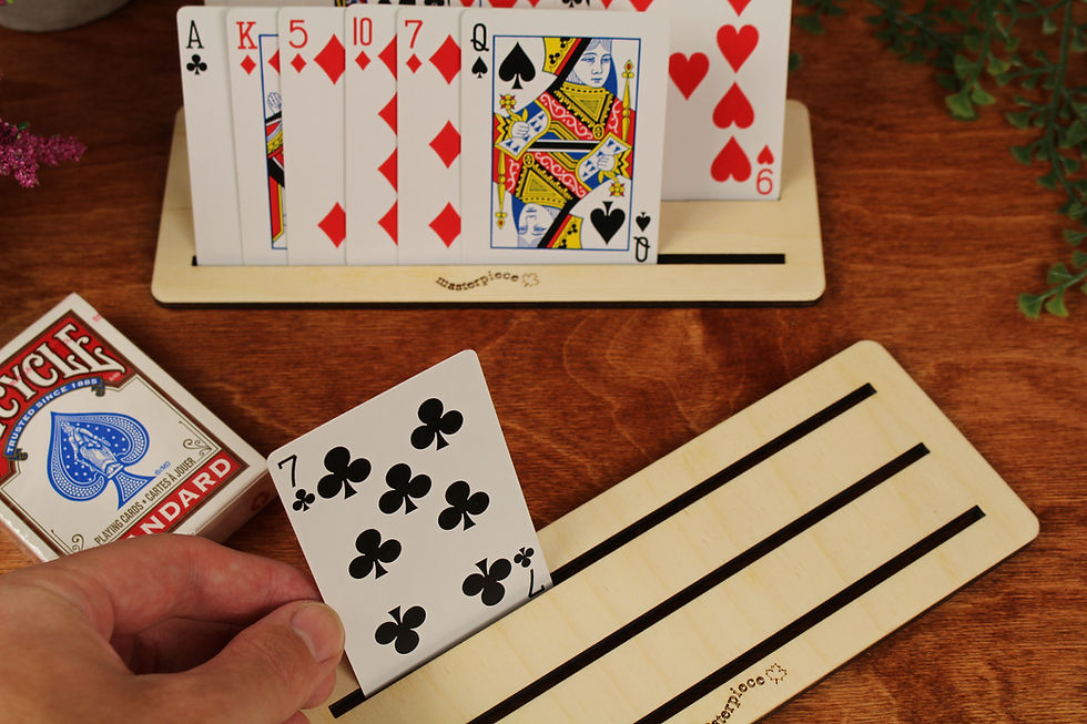 Thumbnail: Playing Card Holder - Set of 4