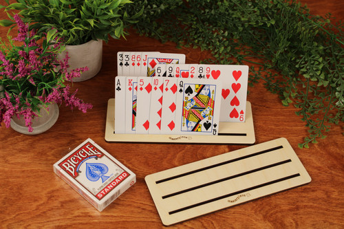 Playing Card Holder - Set of 2 | Masterpiece Laser