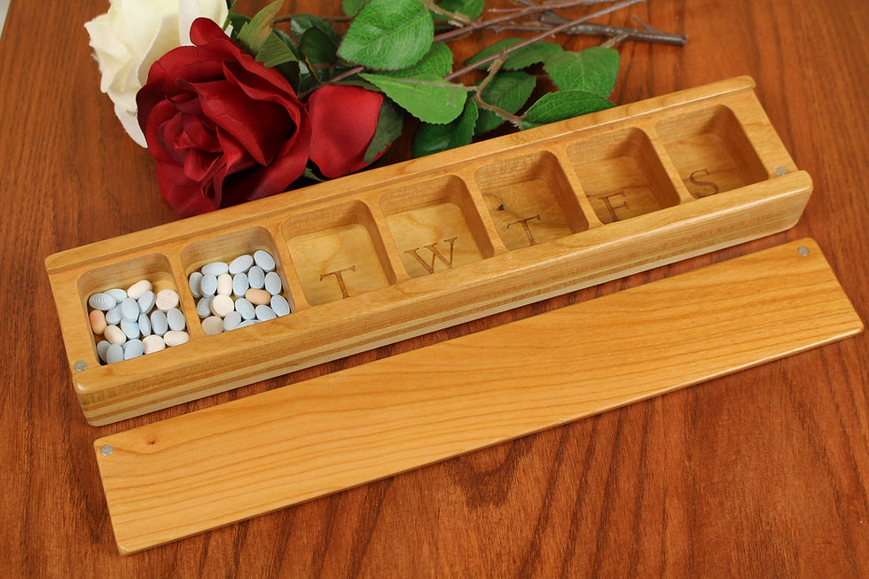 Thumbnail: Chickadee | 7 Day Pill Holder | Jumbo