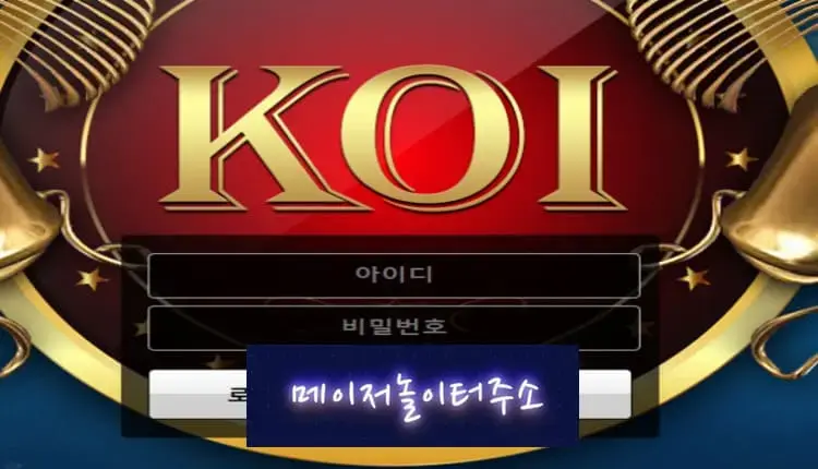 메이저놀이터주소 먹튀사이트 코이 -google-image