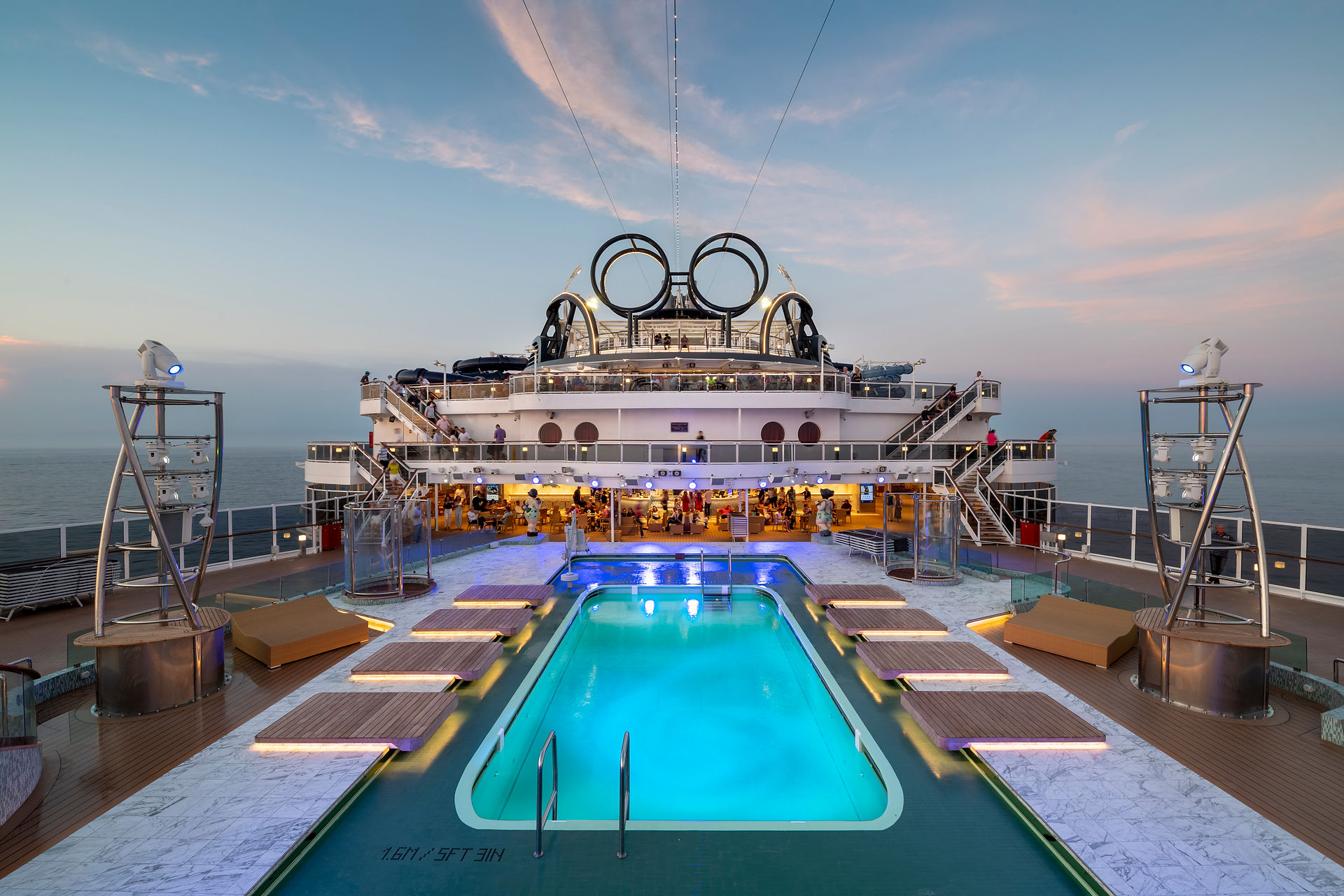 Deck do Msc seaview