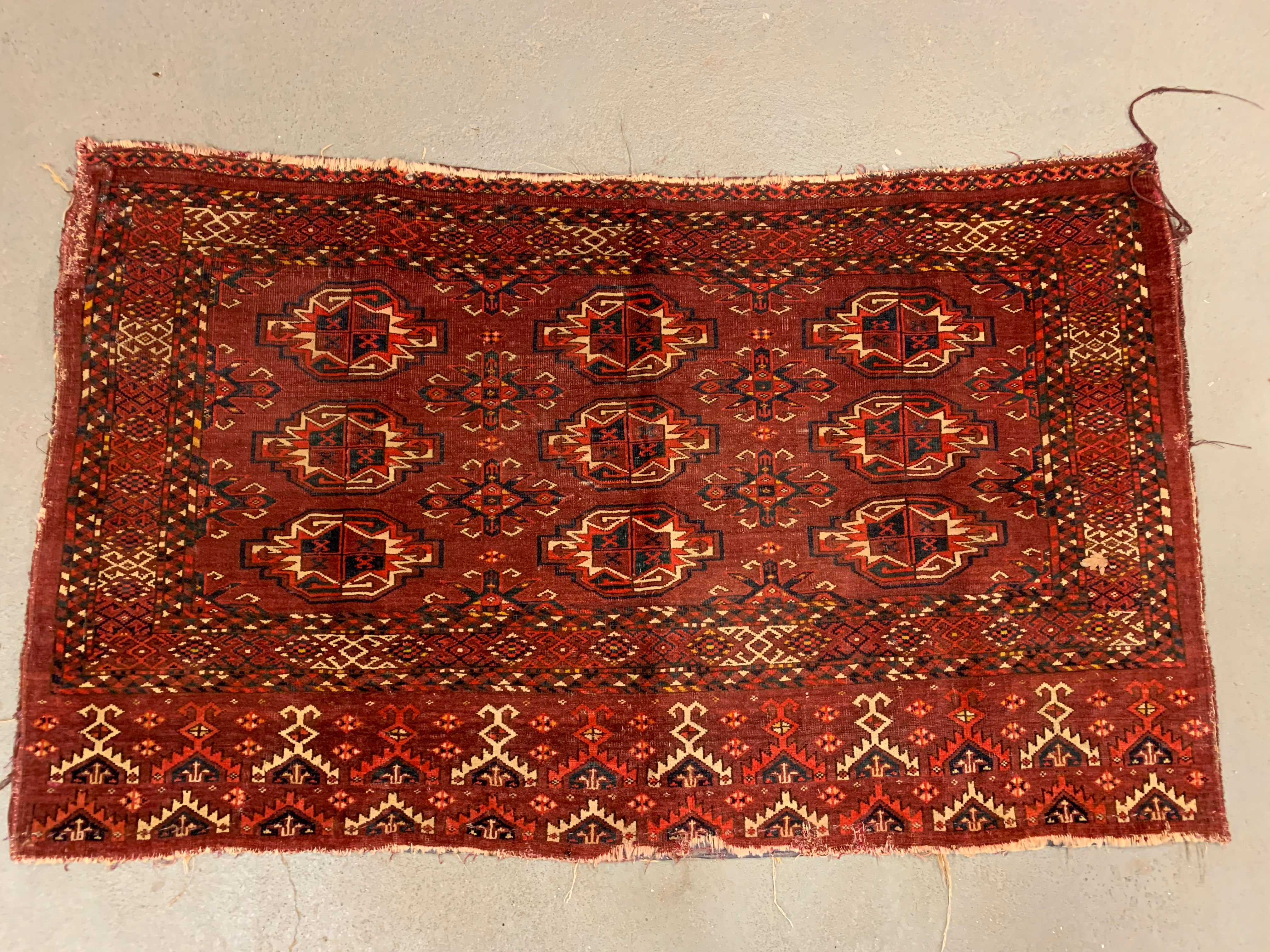 Antique Yomut Bag Face 120 x 88cm