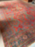 Antique Turkish Ushak After Restoration