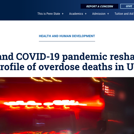 Fentanyl and COVID-19 pandemic reshaped racial profile of overdose deaths in US