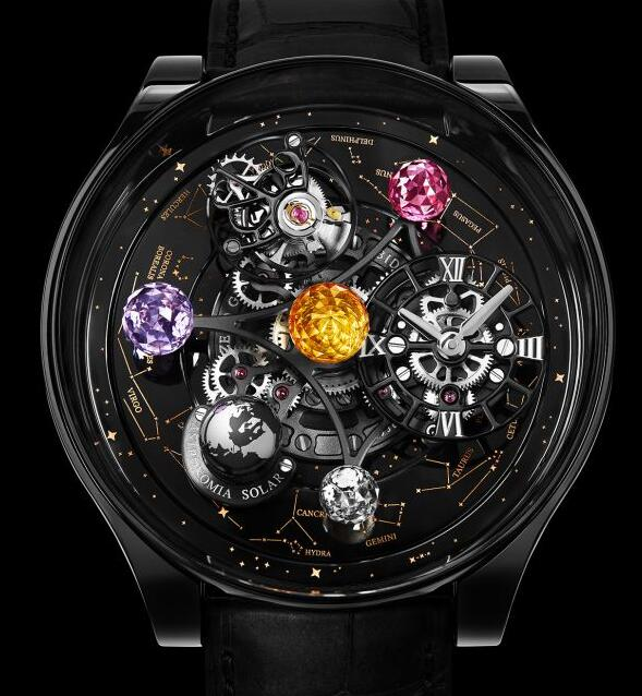 Jacob & Co Replica watch ASTRONOMIA SOLAR PLANETS & CONSTELLATIONS AS300.31.AA.AA.A content media