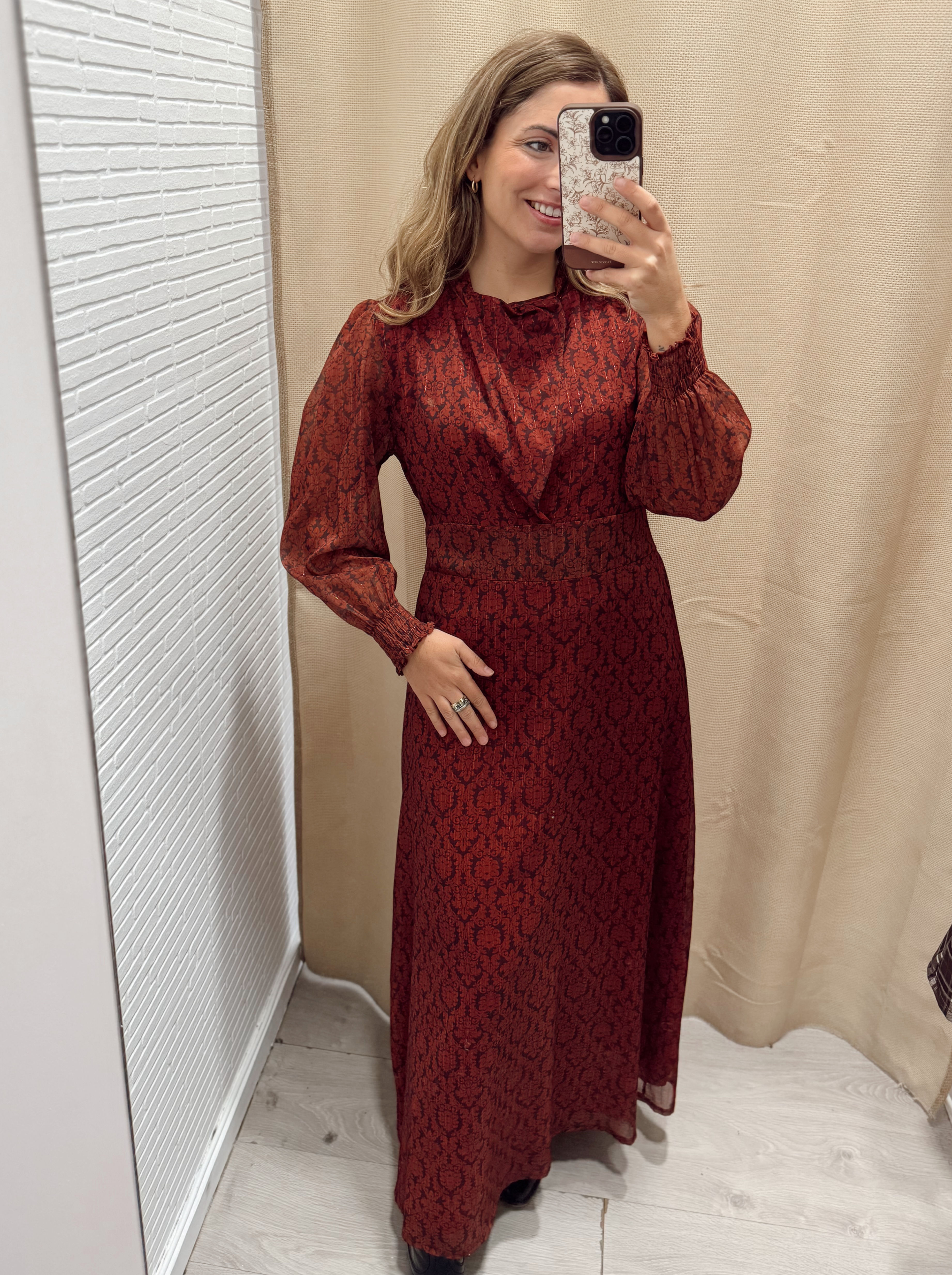 Vestido Lurex Carlota