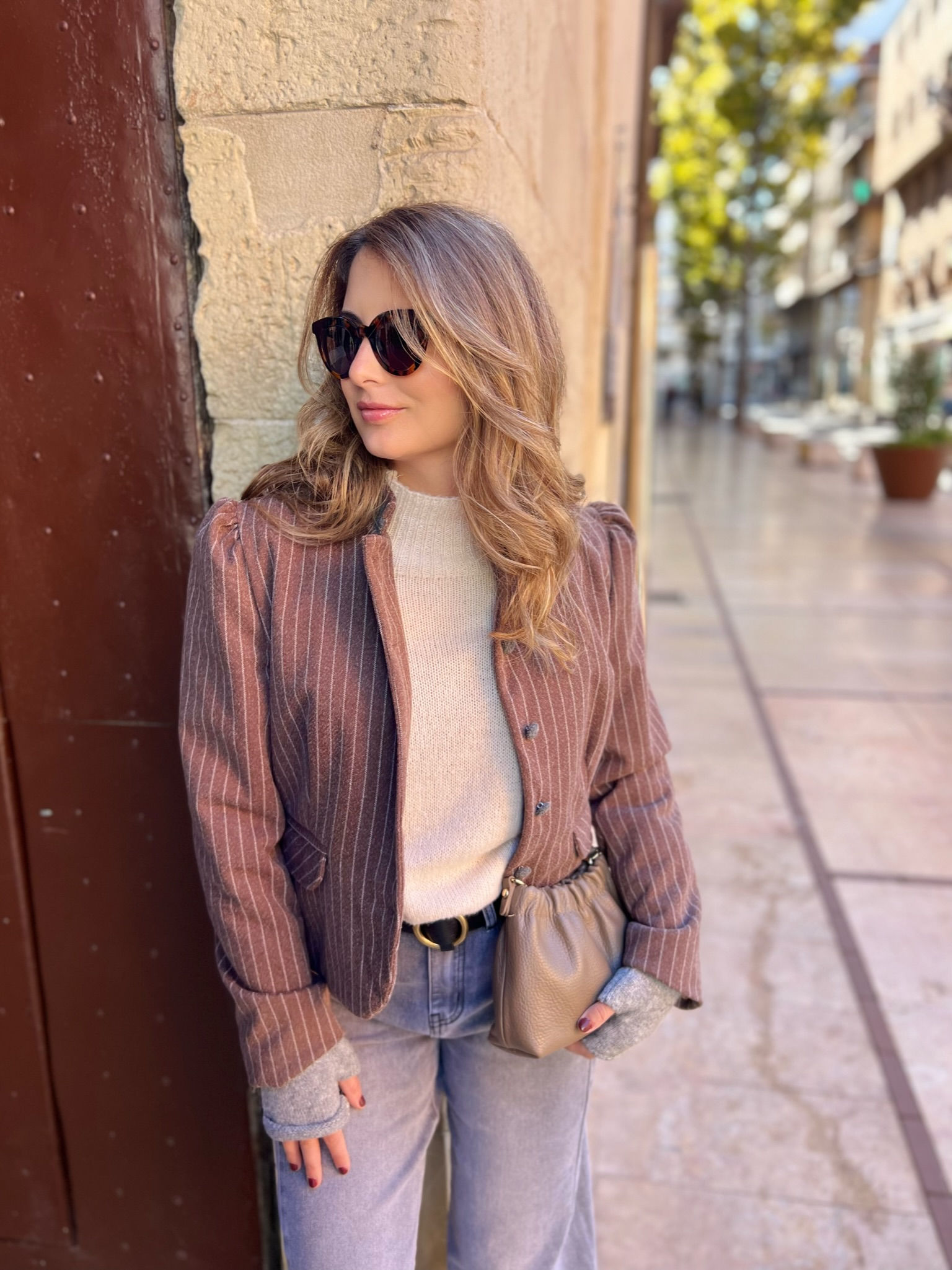 Chaqueta Diplomática Taupe