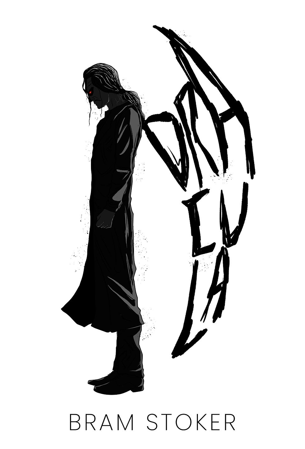 Book cover of the classic horror 'Dracula' by Bram Stoker