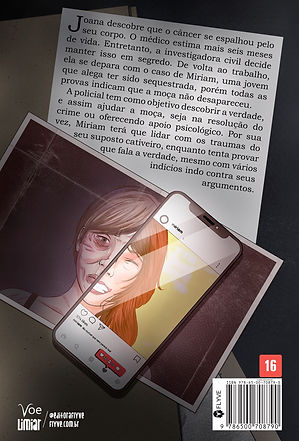 Book cover of the thriller 'Contato Desconhecido'