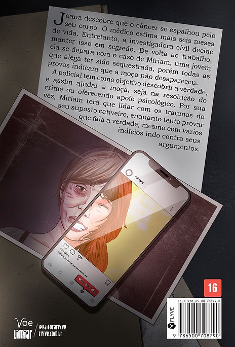 Book cover of the thriller 'Contato Desconhecido'