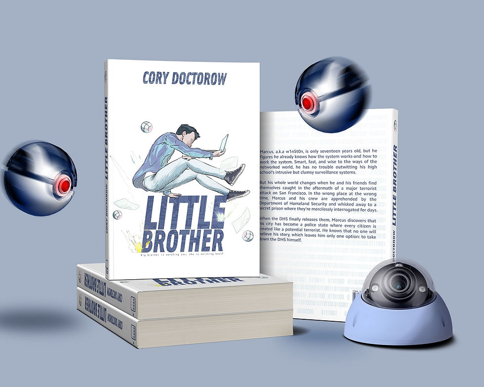 Little Brother Book cover illustration kerissonlp