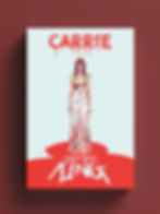 @kerissonlp book cover of the horror 'Carrie' by Stephen King