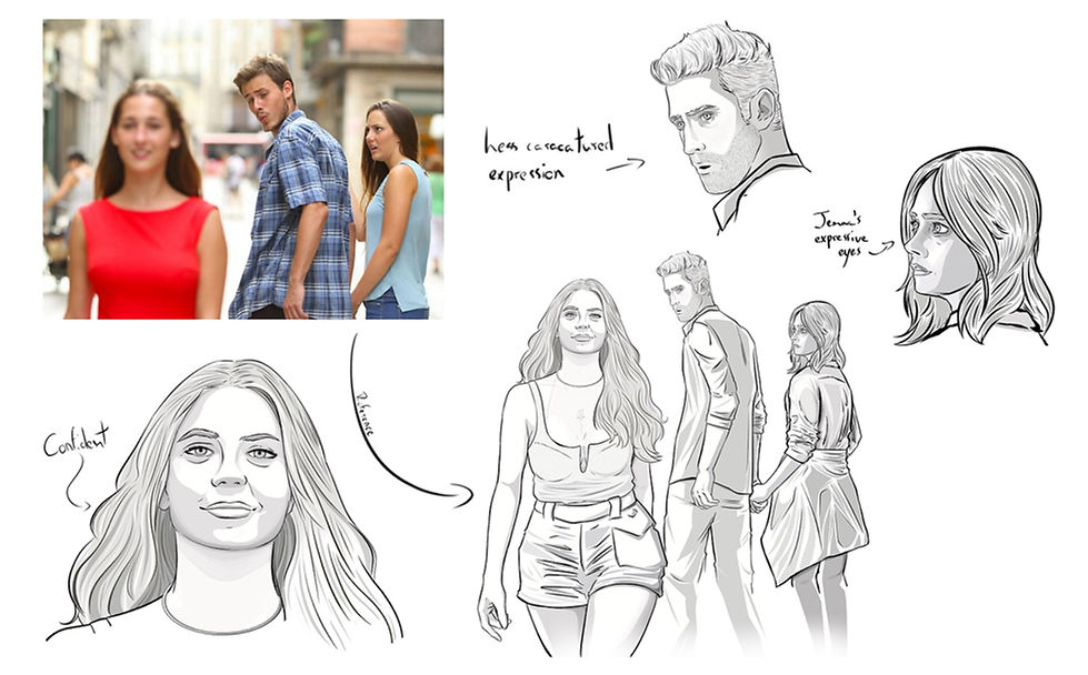 Sketch poster for Prime Video's 'Wilderness'
