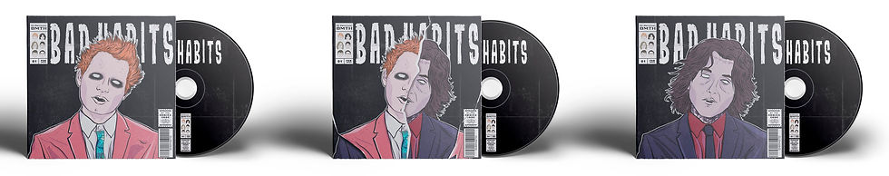 Cover of the single 'Bad Habits' by Ed Sheeran feat. Bring Me The Horizon