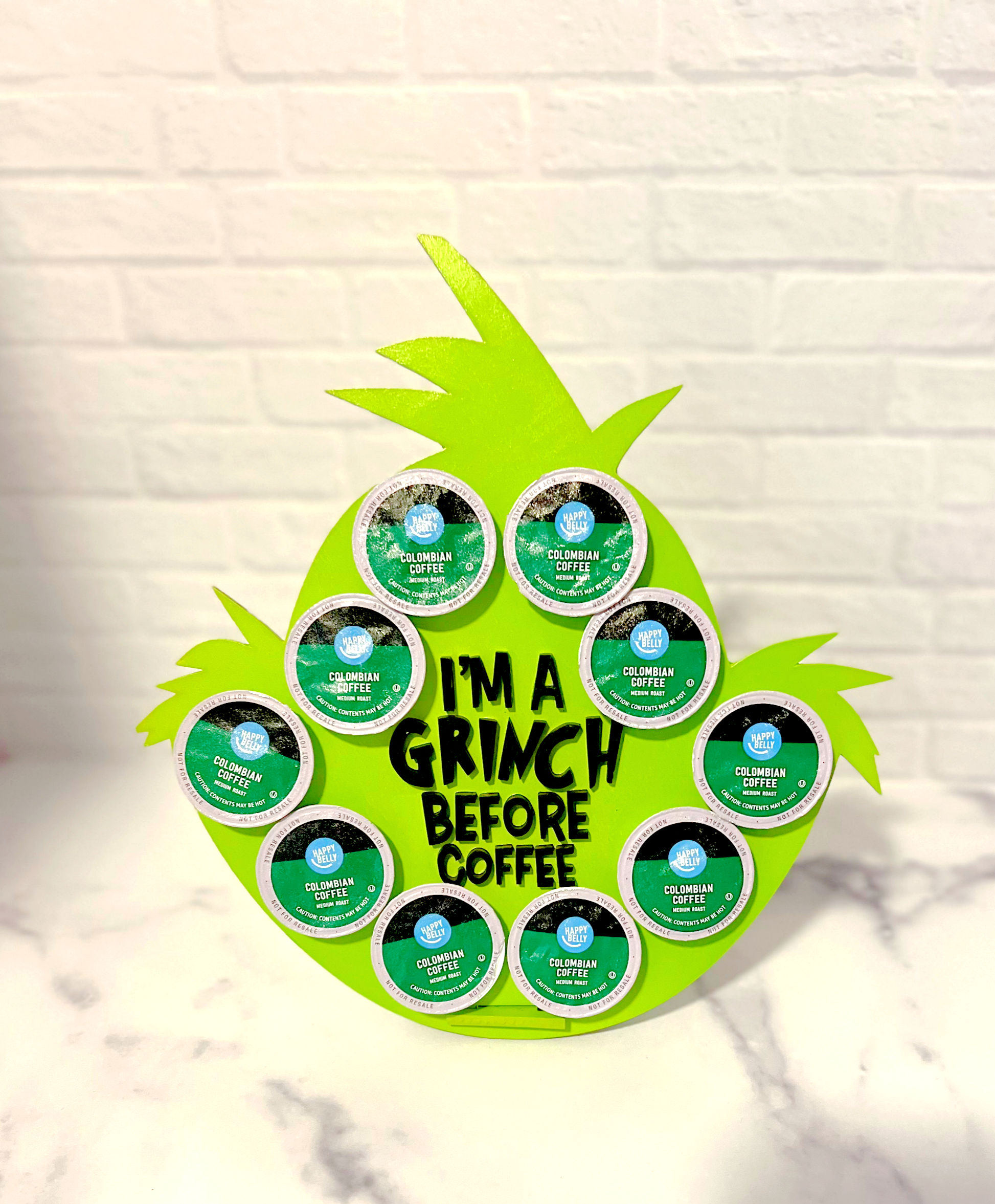 Mean Green Coffee Pod Holder