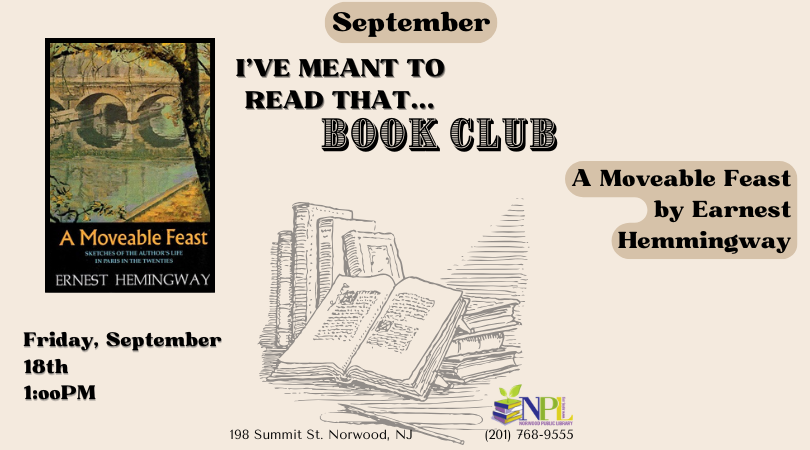 I've Meant to Read That... Book Club